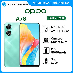 Hình ảnh Điện thoại OPPO A78 (8GB/256GB) - Hàng Chính Hãng