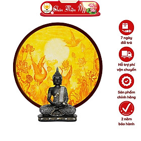 Mua Đèn Thờ Hào Quang Phật Tranh Trúc Chỉ  Trang Trí Bàn Thờ  Hào Quang Trúc Chỉ Hoa Sen Chim Hạc TC-HQ-118