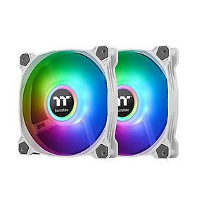 Mua Quạt Tản Nhiệt Thermaltake Pure Duo 12 ARGB White (2-Fan Pack) - Hàng Chính Hãng