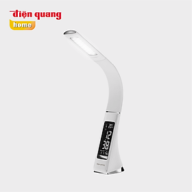 Mua Đèn bàn LED Bảo vệ thị lực Điện Quang ĐQ LDCL1.1 BRN (Đèn bàn 5W  màu trắng  tích hợp đồng hồ báo thức)