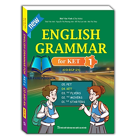 Hình ảnh Sách - English grammar for ket tập 1 ( có đáp án)