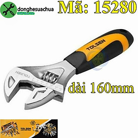 Mua Mỏ lết mini Tolsen 15280 cán bọc nhựa chiều dài 160mm