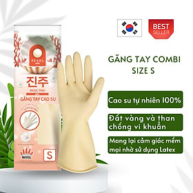 Mua Găng Tay Cao Su Rửa Chén Tay Lửng Ngọc Trai Size S Thương Hiệu BEIGL Hàn Quốc