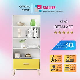 Mua Kệ đỡ sách bằng gỗ thiết kế đẹp SMLIFE Betalact