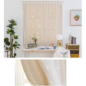 Mua Rèm cửa dán hai lớp lãng mạn ngôi sao sáng nhiều size