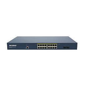 Mua Switch PoE 16 cổng PoE x 2 cổng SFP Slots Uplink Acorid GLS7700-16P2F-150W- Hàng nhập khẩu