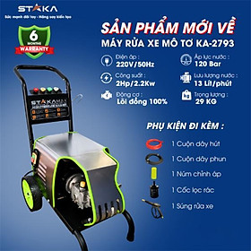 Mua Máy Rửa Xe Mô Tơ STAKA (1C/H  1C/T) KA-2793