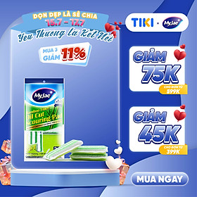 Mua Miếng rửa chén đa năng sợi tre MyJae  miếng rửa chén chống xước 2 mặt  siêu bền đánh bay dầu bẩn