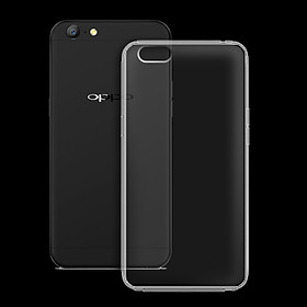 Ốp lưng cho Oppo A71 - 01101 - Ốp dẻo trong - Hàng Chính Hãng