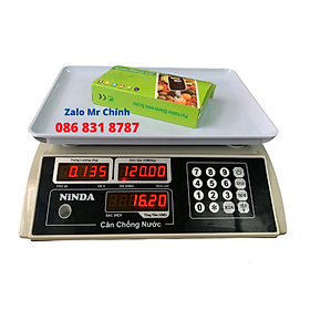 Mua Cân Điện Tử Chống Nước 30kg SN863 Bán Hàng Tiếng Việt  dùng cân thủy hải sản  hoa quả thực phẩm