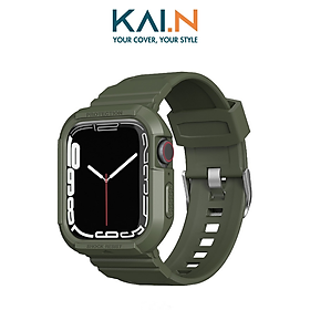 Dây Đeo Kèm Ốp Dành Cho Apple Watch Kai.N Elegant Shock Proff - Hàng Chính Hãng