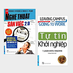 Combo Sách Kỹ Năng Sống: Tự Tin Khởi Nghiệp + Nghệ Thuật Săn Việc 2.0 - (Cuốn Sách Gợi Mở Cho Bạn Nhiều Kinh Nghiệm Hay)