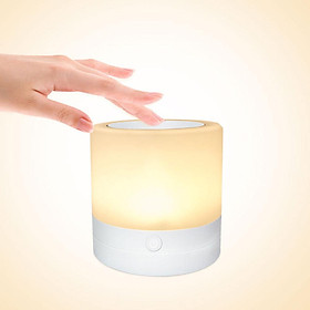 7Colors Change USB Rechargeble Led Touch Night Light Table Bedside Nursing Lamp