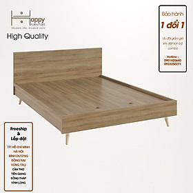 [Happy Home Furniture]  OSRI, Giường ngủ chân gỗ chéo ( chống ẩm cao cấp), GNG_025, GNG_026, GNG_027,GNG_068