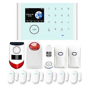 Mua Bộ Kit Trung Tâm Báo Động Không Dây GSM Wifi dùng ứng dụng Tuya SHP-CK8