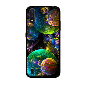 Ốp Lưng in cho Samsung Galaxy A01 Mẫu Hành Tinh Phát Nhạc - Hàng Chính Hãng
