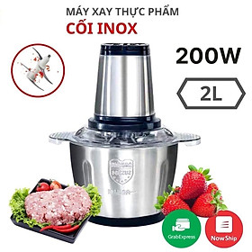 Mua MÁY XAY THỊT CỐI INOX 4 LƯỠI   2L
