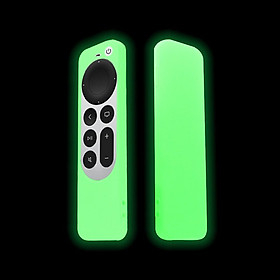 2022 Vỏ bảo vệ chống mất cho Apple TV 4K 2nd thế hệ thứ 3 Siri từ xa chống trượt Silicon Silicon Shockproof