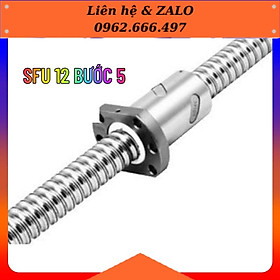 Mua Thanh Trượt Ray Trượt Tròn Vitme bi TBI SFU 12 bước 5| SFU1205 (giá bán theo 1000mm  không gồm đai ốc)