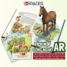 Sách 3D - THẾ GIỚI ĐỘNG VẬT Tích Hợp AR Cho Bé - SKIDS