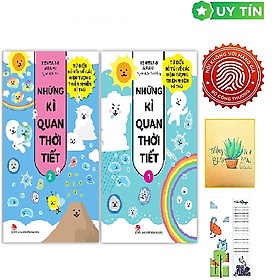 Combo Những Kì Quan Thời Tiết - Từ Điển Bỏ Túi Về Các Hiện Tượng Thiên Nhiên Kì Thú (2 Tập) (Tặng Kèm Bookmark CÚ MÈO + SỔ TAY XƯƠNG RỒNG)