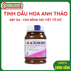 Viên Tinh Dầu Hoa Anh Thảo Hỗ Trợ Đẹp Da, Cân Bằng Nội Tiết Tố Blackmores Evening Primrose Oil Lọ 190 Viên