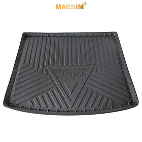 Thảm lót cốp (qd) xe ô tô VOLKSWAGEN Touareg (2011-2016) nhãn hiệu Macsim chất liệu nhựa TPV cao cấp màu đen