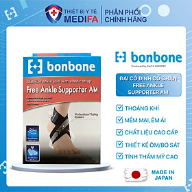 Chính hãng - nhật bản đai cố định cổ chân bonbone free support am - đai cổ chân nhật