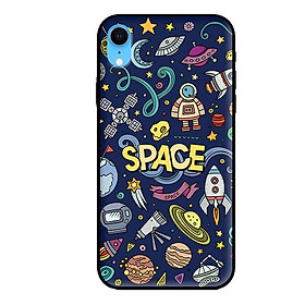 Ốp lưng cho iPhone XR Họa Tiết Vũ Trụ - Hàng chính hãng