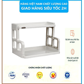 Kệ Đựng Gia Vị Nhà Bếp 2 Tầng Chắc Chắn Việt Nhật , Kệ Nhà Bếp Đa Năng - Hàng Việt Nam