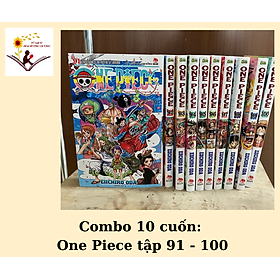 Combo 10 cuốn ONE PIECE - tập 91 - tập 100