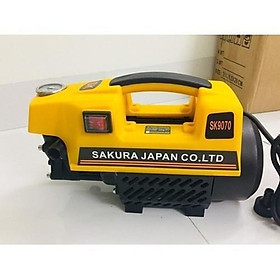 MÁY RỬA XE SAKURA 2500W LOẠI ĐẠI LÕI ĐỒNG SK-9070 *15 m TIỆN DỤNG, DỄ DÀNG KHI DI CHUYỂN, VẬN HÀNH