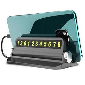 Mua Bảng Số Điện Thoại  Kiêm Giá Đỡ Điện Thoại Trên Taplo Xe Hơi/ Ô Tô Mã BSDT-Z1