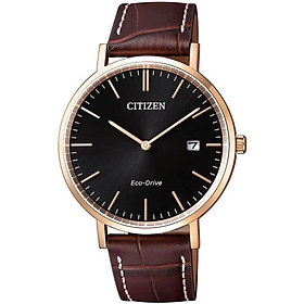 Đồng Hồ Nam Citizen Dây Da AU1083-13H - Mặt Đen