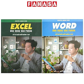 Combo Sách Word Ứng Dụng Văn Phòng + Excel Ứng Dụng Văn Phòng (Bộ 2 Cuốn)