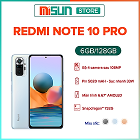 Điện Thoại Xiaomi Redmi Note 10 Pro (6GB/128GB) - Hàng Chính Hãng