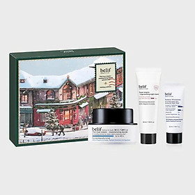 Kem Dưỡng Ẩm Cho Da Khô Belif The True Cream Moisturizing Bomb 50ml Holiday Set