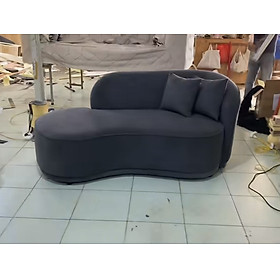 Ghế sofa băng cong nệm êm Tundo 1m8 tặng 2 gối mẫu mới hiện nay