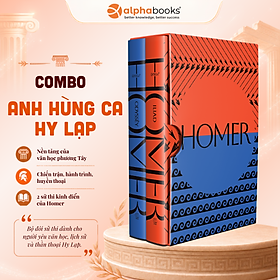 Combo: Boxset Odyssêy + Iliad – Hai Kiệt Tác Sử Thi Hy Lạp Cổ Đại Của Homer - Alpha Books