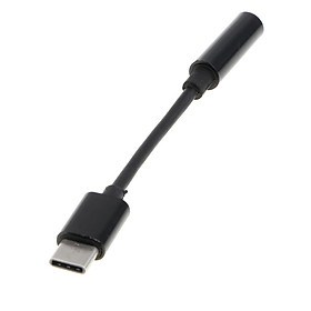 USB C to 3.5mm Audio adapter,Type C Male to Female Aux Jack Stereo Earphone Cable Converter for google pixel/pixel 2,Moto Z/Z Droid/Force/Play,HTC U11 other USB C Devices
