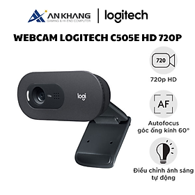Thiết bị ghi hình/ Webcam Logitech C505e - Hàng chính hãng - Bảo hành 36 tháng