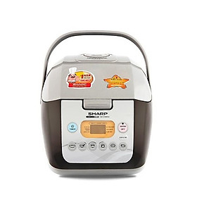 Mua Nồi Cơm Điện Tử Sharp KS-COM19V (1.8L) - Màu Xám Bạc - Hàng chính hãng