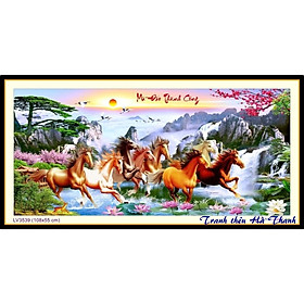 Mua Tranh thêu chữ thập Mã Đáo Thành Công 3D LV3539