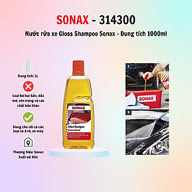 Nước rửa xe đậm đặc Sonax Gloss Shampoo 314300 1L  