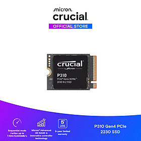 Mua Crucial P310 1TB PCIe Gen4 NVMe 2230 M.2 SSD-CT1000P310SSD2 - Hàng chính hãng