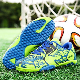YANZISHOP Assassin 15 Giày bóng đá cao trên AG Long Nail Cỏ nhân tạo C Romasey Neymar Student Match CR7 Đào tạo Giày