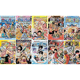 Sách - One Piece - combo 10 cuốn từ tập 61 đến tập 70