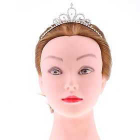 Glitter Princess Crown Tiara Girls Woman Headband Wedding Jewelry Headpiece