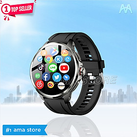 Mua Đồng hồ Thông minh AMA Watch H99 dung lượng cao lắp sim nghe gọi độc lập + kết nối bluetooth nhận thông báo camera xoay có CHPlay Tải App Hàng Chính Hãng