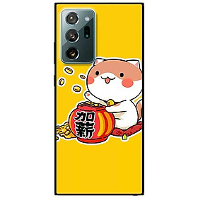 Ốp lưng dành cho Samsung Galaxy Note 20 Ultra mẫu Mèo vung Tiền